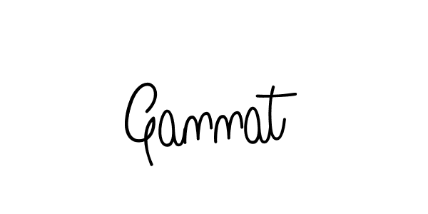 Make a beautiful signature design for name Gannat. Use this online signature maker to create a handwritten signature for free. Gannat signature style 5 images and pictures png
