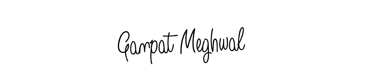 How to make Ganpat Meghwal signature? Angelique-Rose-font-FFP is a professional autograph style. Create handwritten signature for Ganpat Meghwal name. Ganpat Meghwal signature style 5 images and pictures png