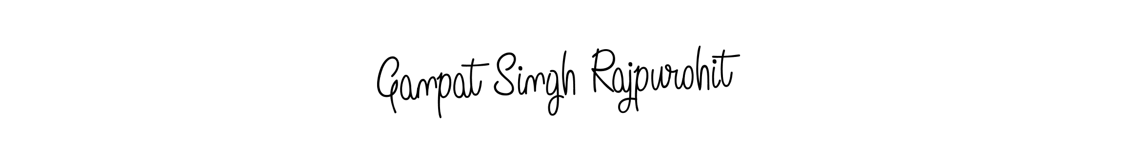 if you are searching for the best signature style for your name Ganpat Singh Rajpurohit. so please give up your signature search. here we have designed multiple signature styles  using Angelique-Rose-font-FFP. Ganpat Singh Rajpurohit signature style 5 images and pictures png