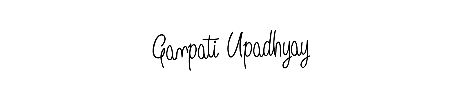 Best and Professional Signature Style for Ganpati Upadhyay. Angelique-Rose-font-FFP Best Signature Style Collection. Ganpati Upadhyay signature style 5 images and pictures png