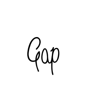 Use a signature maker to create a handwritten signature online. With this signature software, you can design (Angelique-Rose-font-FFP) your own signature for name Gap. Gap signature style 5 images and pictures png
