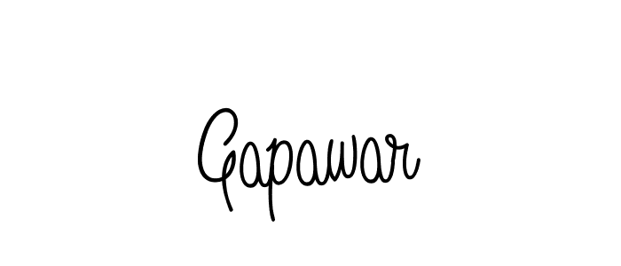 How to Draw Gapawar signature style? Angelique-Rose-font-FFP is a latest design signature styles for name Gapawar. Gapawar signature style 5 images and pictures png