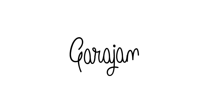 How to make Garajan signature? Angelique-Rose-font-FFP is a professional autograph style. Create handwritten signature for Garajan name. Garajan signature style 5 images and pictures png