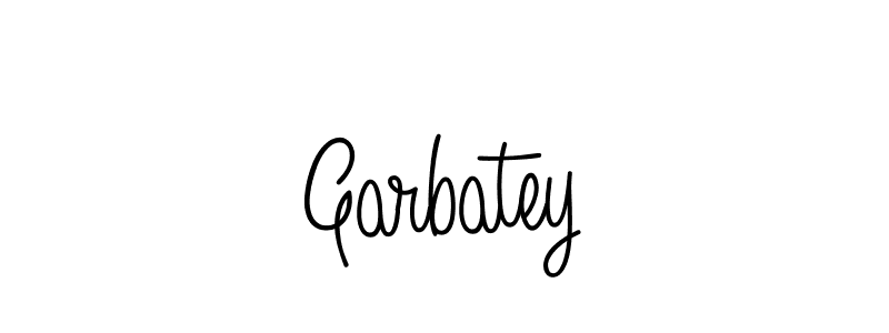 Angelique-Rose-font-FFP is a professional signature style that is perfect for those who want to add a touch of class to their signature. It is also a great choice for those who want to make their signature more unique. Get Garbatey name to fancy signature for free. Garbatey signature style 5 images and pictures png
