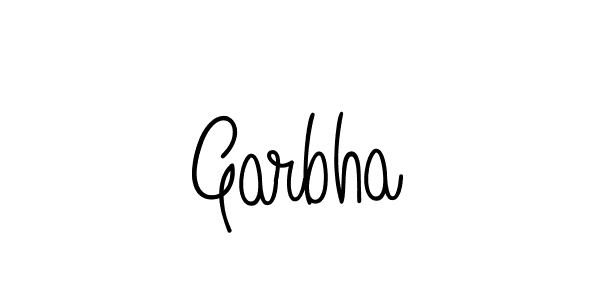 Also we have Garbha name is the best signature style. Create professional handwritten signature collection using Angelique-Rose-font-FFP autograph style. Garbha signature style 5 images and pictures png