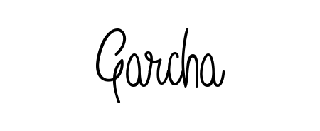 Garcha stylish signature style. Best Handwritten Sign (Angelique-Rose-font-FFP) for my name. Handwritten Signature Collection Ideas for my name Garcha. Garcha signature style 5 images and pictures png