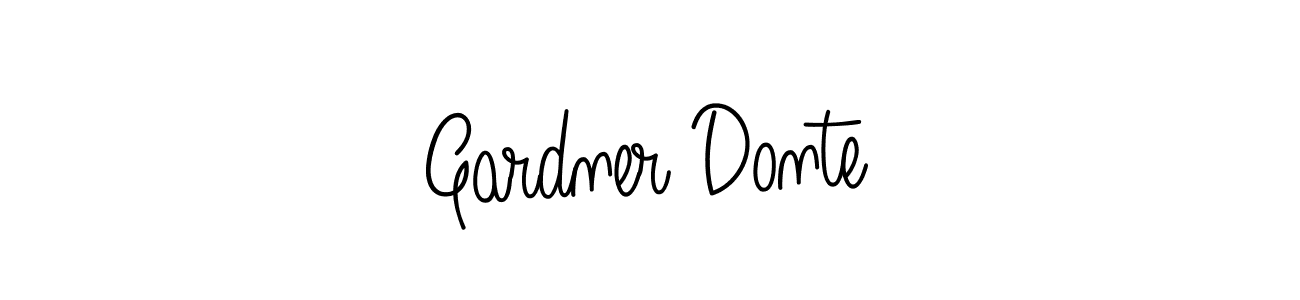 How to Draw Gardner Donte signature style? Angelique-Rose-font-FFP is a latest design signature styles for name Gardner Donte. Gardner Donte signature style 5 images and pictures png