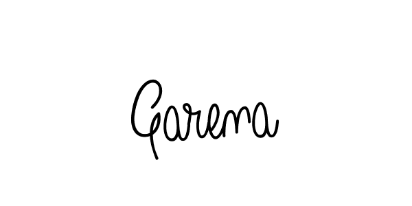 Garena stylish signature style. Best Handwritten Sign (Angelique-Rose-font-FFP) for my name. Handwritten Signature Collection Ideas for my name Garena. Garena signature style 5 images and pictures png