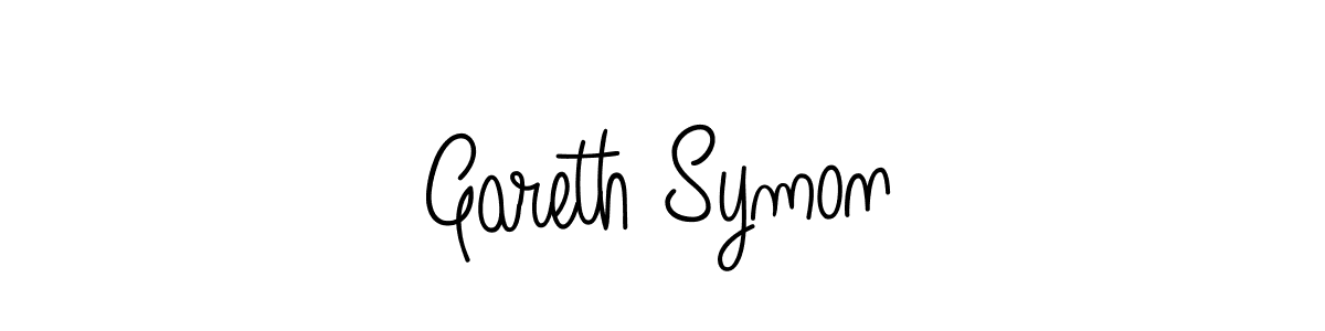 How to make Gareth Symon signature? Angelique-Rose-font-FFP is a professional autograph style. Create handwritten signature for Gareth Symon name. Gareth Symon signature style 5 images and pictures png