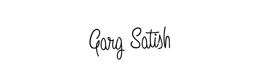 Also You can easily find your signature by using the search form. We will create Garg Satish name handwritten signature images for you free of cost using Angelique-Rose-font-FFP sign style. Garg Satish signature style 5 images and pictures png