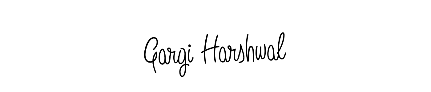 Make a beautiful signature design for name Gargi Harshwal. Use this online signature maker to create a handwritten signature for free. Gargi Harshwal signature style 5 images and pictures png