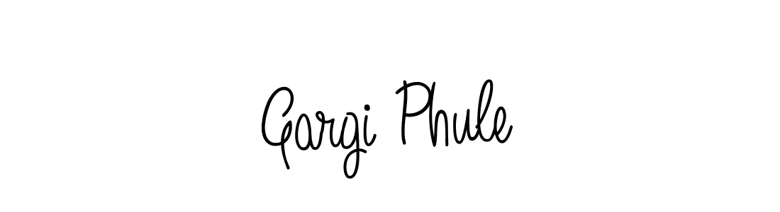 Make a beautiful signature design for name Gargi Phule. Use this online signature maker to create a handwritten signature for free. Gargi Phule signature style 5 images and pictures png