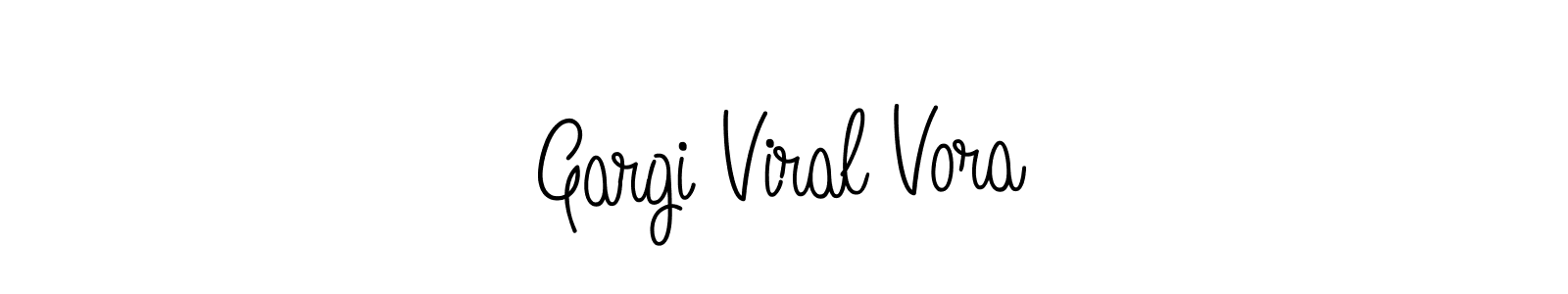 How to Draw Gargi Viral Vora signature style? Angelique-Rose-font-FFP is a latest design signature styles for name Gargi Viral Vora. Gargi Viral Vora signature style 5 images and pictures png
