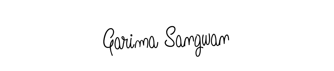 Make a short Garima Sangwan signature style. Manage your documents anywhere anytime using Angelique-Rose-font-FFP. Create and add eSignatures, submit forms, share and send files easily. Garima Sangwan signature style 5 images and pictures png