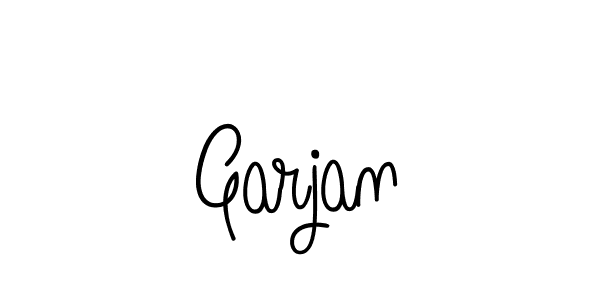 Also we have Garjan name is the best signature style. Create professional handwritten signature collection using Angelique-Rose-font-FFP autograph style. Garjan signature style 5 images and pictures png