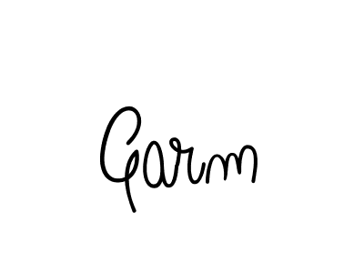 Create a beautiful signature design for name Garm. With this signature (Angelique-Rose-font-FFP) fonts, you can make a handwritten signature for free. Garm signature style 5 images and pictures png