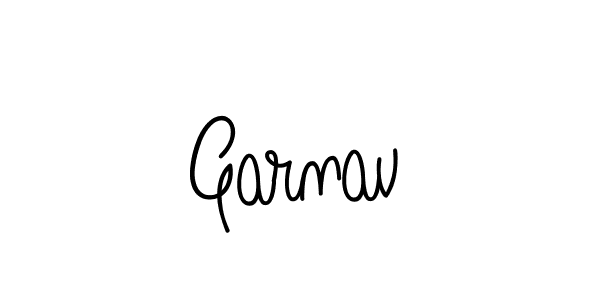 Use a signature maker to create a handwritten signature online. With this signature software, you can design (Angelique-Rose-font-FFP) your own signature for name Garnav. Garnav signature style 5 images and pictures png