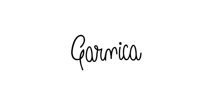 Garnica stylish signature style. Best Handwritten Sign (Angelique-Rose-font-FFP) for my name. Handwritten Signature Collection Ideas for my name Garnica. Garnica signature style 5 images and pictures png