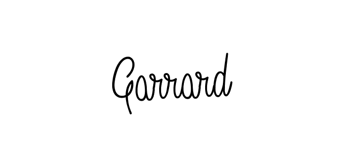 Garrard stylish signature style. Best Handwritten Sign (Angelique-Rose-font-FFP) for my name. Handwritten Signature Collection Ideas for my name Garrard. Garrard signature style 5 images and pictures png