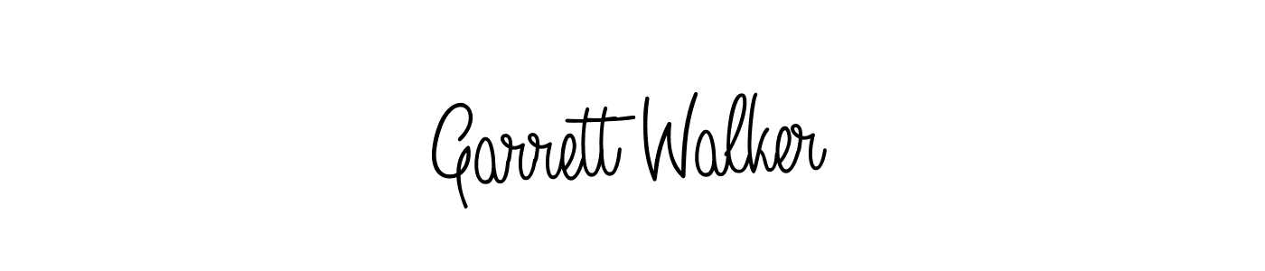 Best and Professional Signature Style for Garrett Walker. Angelique-Rose-font-FFP Best Signature Style Collection. Garrett Walker signature style 5 images and pictures png