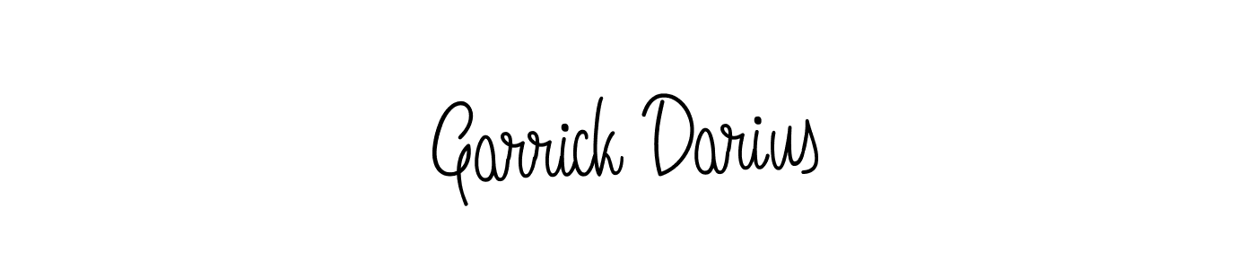 Also You can easily find your signature by using the search form. We will create Garrick Darius name handwritten signature images for you free of cost using Angelique-Rose-font-FFP sign style. Garrick Darius signature style 5 images and pictures png