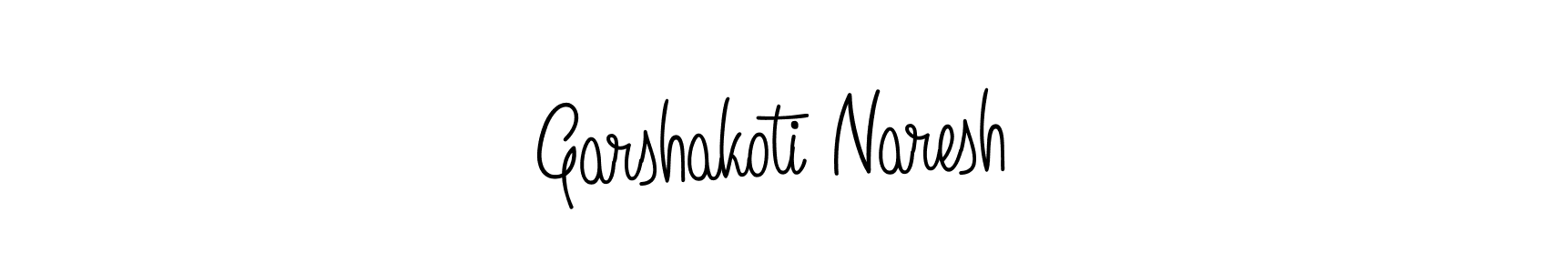 if you are searching for the best signature style for your name Garshakoti Naresh. so please give up your signature search. here we have designed multiple signature styles  using Angelique-Rose-font-FFP. Garshakoti Naresh signature style 5 images and pictures png