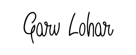 Achieve flawless digital penmanship with Garv Lohar name in Angelique-Rose-font-FFP font. The perfect tool for creating online signatures. Garv Lohar signature style 5 images and pictures png