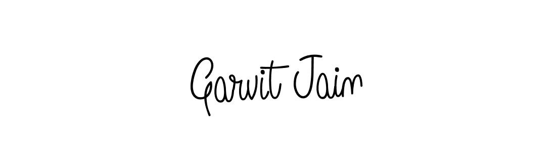 How to make Garvit Jain signature? Angelique-Rose-font-FFP is a professional autograph style. Create handwritten signature for Garvit Jain name. Garvit Jain signature style 5 images and pictures png