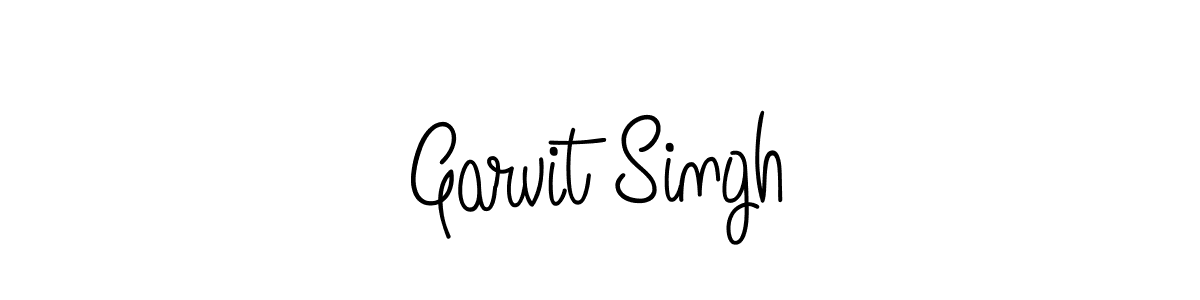 How to make Garvit Singh signature? Angelique-Rose-font-FFP is a professional autograph style. Create handwritten signature for Garvit Singh name. Garvit Singh signature style 5 images and pictures png