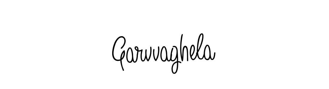 Make a beautiful signature design for name Garvvaghela. Use this online signature maker to create a handwritten signature for free. Garvvaghela signature style 5 images and pictures png