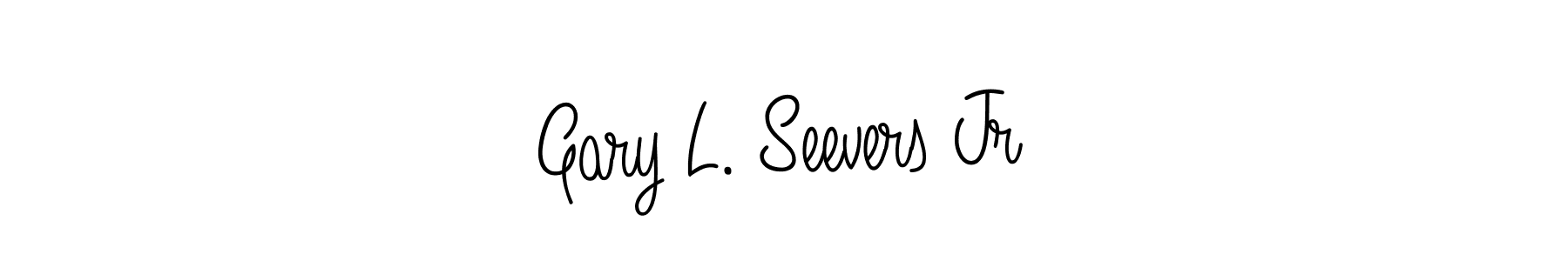 Gary L. Seevers Jr stylish signature style. Best Handwritten Sign (Angelique-Rose-font-FFP) for my name. Handwritten Signature Collection Ideas for my name Gary L. Seevers Jr. Gary L. Seevers Jr signature style 5 images and pictures png