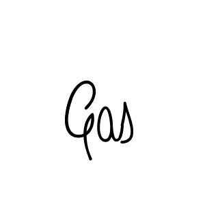 You should practise on your own different ways (Angelique-Rose-font-FFP) to write your name (Gas) in signature. don't let someone else do it for you. Gas signature style 5 images and pictures png