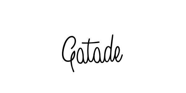 Also we have Gatade name is the best signature style. Create professional handwritten signature collection using Angelique-Rose-font-FFP autograph style. Gatade signature style 5 images and pictures png
