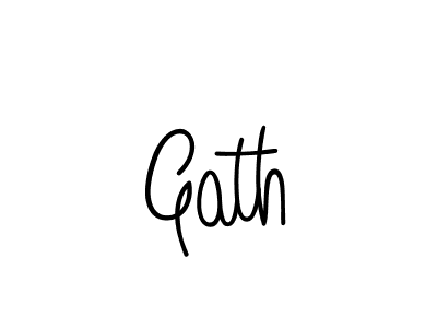 Best and Professional Signature Style for Gath. Angelique-Rose-font-FFP Best Signature Style Collection. Gath signature style 5 images and pictures png