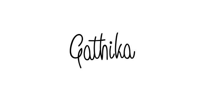Gathika stylish signature style. Best Handwritten Sign (Angelique-Rose-font-FFP) for my name. Handwritten Signature Collection Ideas for my name Gathika. Gathika signature style 5 images and pictures png