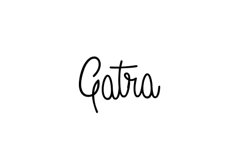 Also we have Gatra name is the best signature style. Create professional handwritten signature collection using Angelique-Rose-font-FFP autograph style. Gatra signature style 5 images and pictures png