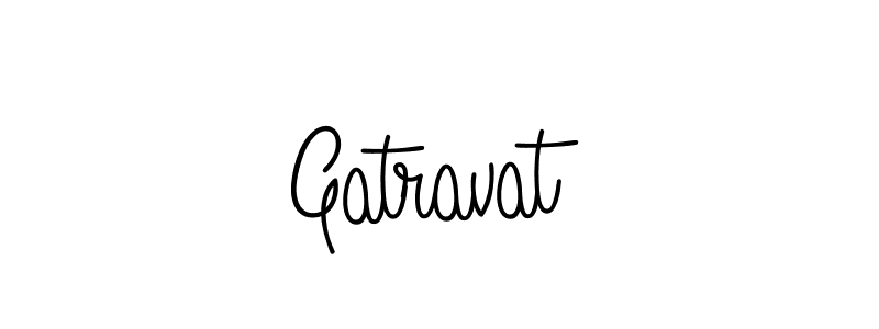 Create a beautiful signature design for name Gatravat. With this signature (Angelique-Rose-font-FFP) fonts, you can make a handwritten signature for free. Gatravat signature style 5 images and pictures png