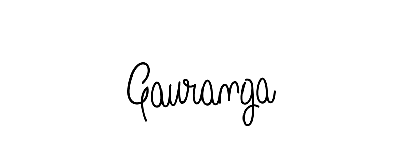 The best way (Angelique-Rose-font-FFP) to make a short signature is to pick only two or three words in your name. The name Gauranga include a total of six letters. For converting this name. Gauranga signature style 5 images and pictures png