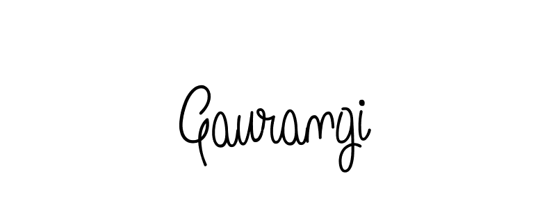 How to Draw Gaurangi signature style? Angelique-Rose-font-FFP is a latest design signature styles for name Gaurangi. Gaurangi signature style 5 images and pictures png
