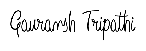 Elevate your brand with a stunning Gauransh Tripathi eSignature. The Angelique-Rose-font-FFP style provides a balanced, flowing aesthetic for everyday signing. Gauransh Tripathi signature style 5 images and pictures png