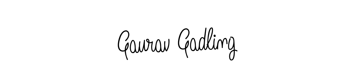 Once you've used our free online signature maker to create your best signature Angelique-Rose-font-FFP style, it's time to enjoy all of the benefits that Gaurav Gadling name signing documents. Gaurav Gadling signature style 5 images and pictures png