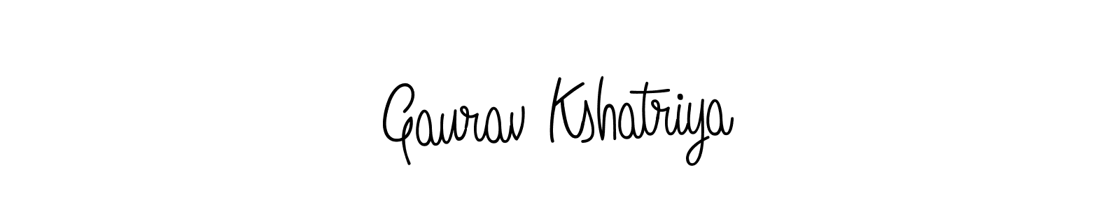 Here are the top 10 professional signature styles for the name Gaurav Kshatriya. These are the best autograph styles you can use for your name. Gaurav Kshatriya signature style 5 images and pictures png