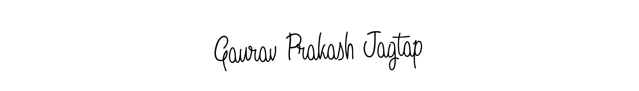 Make a short Gaurav Prakash Jagtap signature style. Manage your documents anywhere anytime using Angelique-Rose-font-FFP. Create and add eSignatures, submit forms, share and send files easily. Gaurav Prakash Jagtap signature style 5 images and pictures png