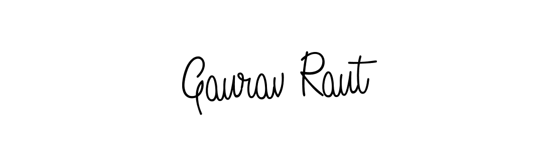 This is the best signature style for the Gaurav Raut name. Also you like these signature font (Angelique-Rose-font-FFP). Mix name signature. Gaurav Raut signature style 5 images and pictures png