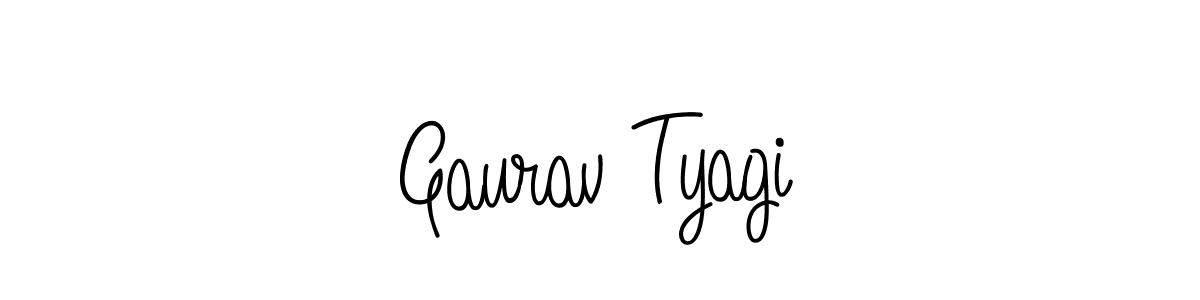 How to Draw Gaurav Tyagi signature style? Angelique-Rose-font-FFP is a latest design signature styles for name Gaurav Tyagi. Gaurav Tyagi signature style 5 images and pictures png