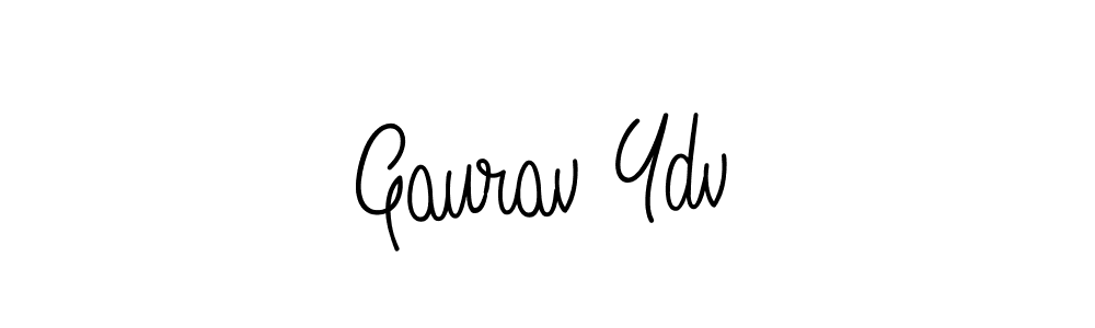 Best and Professional Signature Style for Gaurav Ydv. Angelique-Rose-font-FFP Best Signature Style Collection. Gaurav Ydv signature style 5 images and pictures png