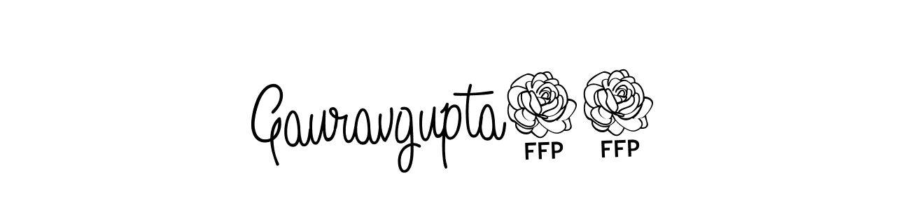 Use a signature maker to create a handwritten signature online. With this signature software, you can design (Angelique-Rose-font-FFP) your own signature for name Gauravgupta24. Gauravgupta24 signature style 5 images and pictures png