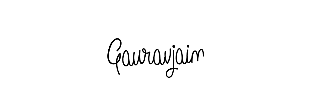 Design your own signature with our free online signature maker. With this signature software, you can create a handwritten (Angelique-Rose-font-FFP) signature for name Gauravjain. Gauravjain signature style 5 images and pictures png