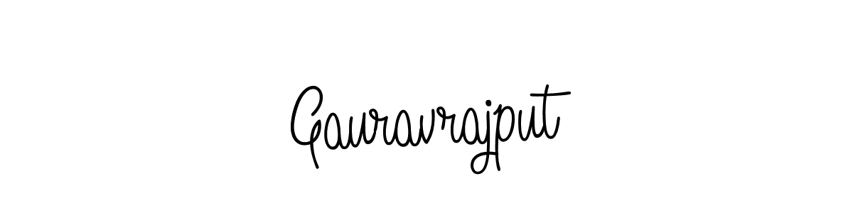 How to make Gauravrajput signature? Angelique-Rose-font-FFP is a professional autograph style. Create handwritten signature for Gauravrajput name. Gauravrajput signature style 5 images and pictures png