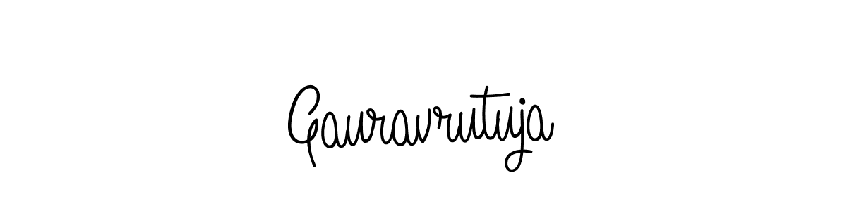 Make a short Gauravrutuja signature style. Manage your documents anywhere anytime using Angelique-Rose-font-FFP. Create and add eSignatures, submit forms, share and send files easily. Gauravrutuja signature style 5 images and pictures png